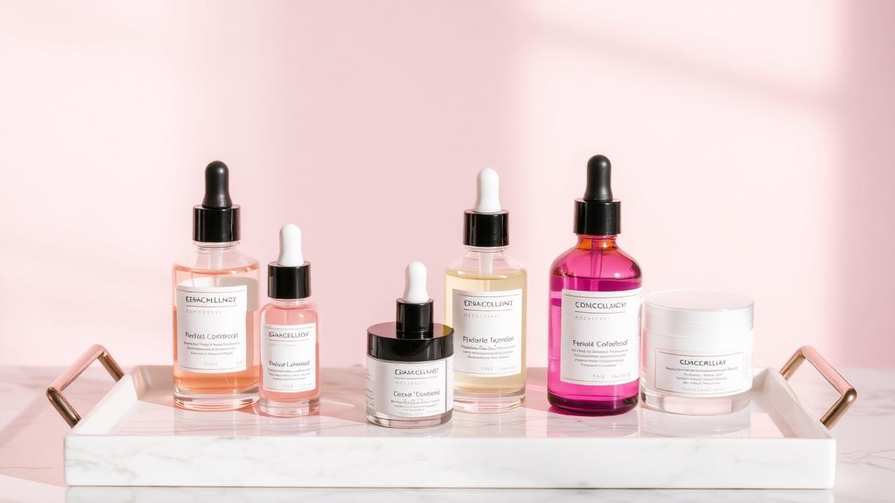 Chemical peel treatment serums